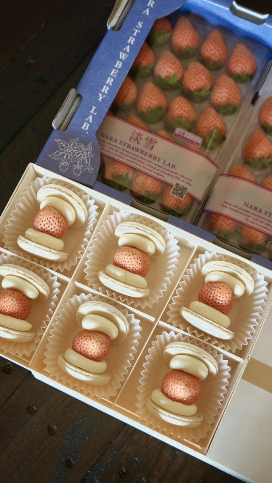 草莓季限定｜奈良淡雪（Awayuki）白草莓｜