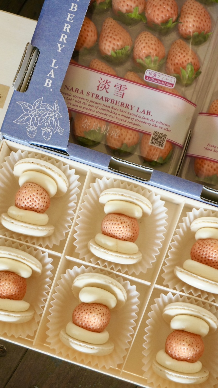 草莓季限定｜奈良淡雪（Awayuki）白草莓｜